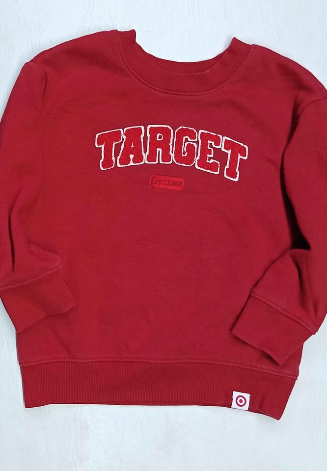 Buzo rojo Target