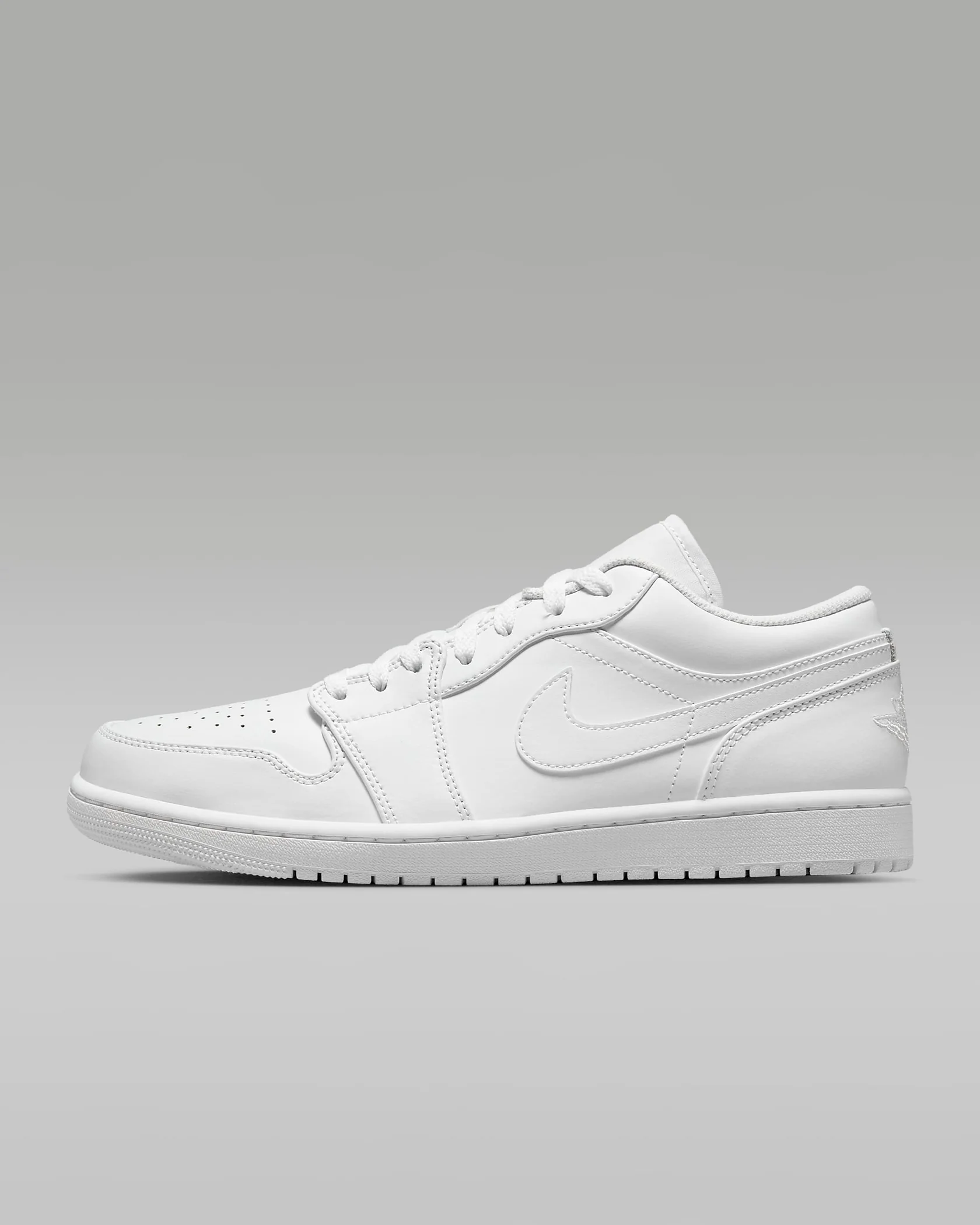 Nike Air Jordan 1 Low Men Shoes White