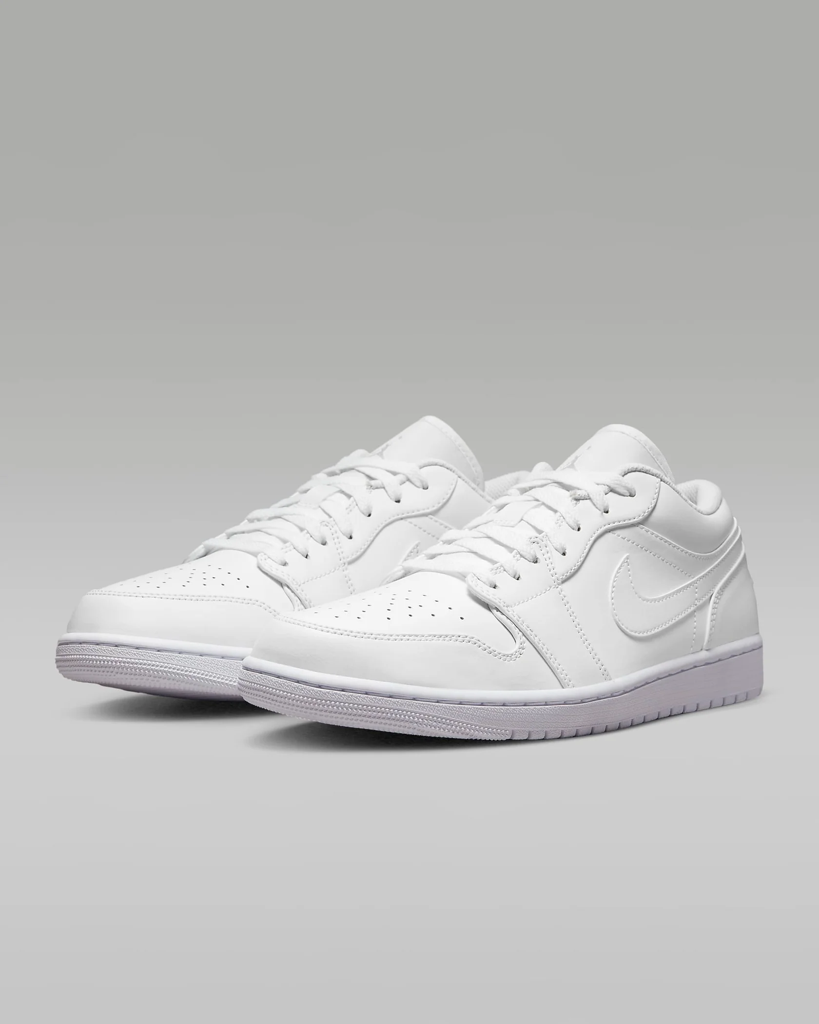 Nike Air Jordan 1 Low Men Shoes White