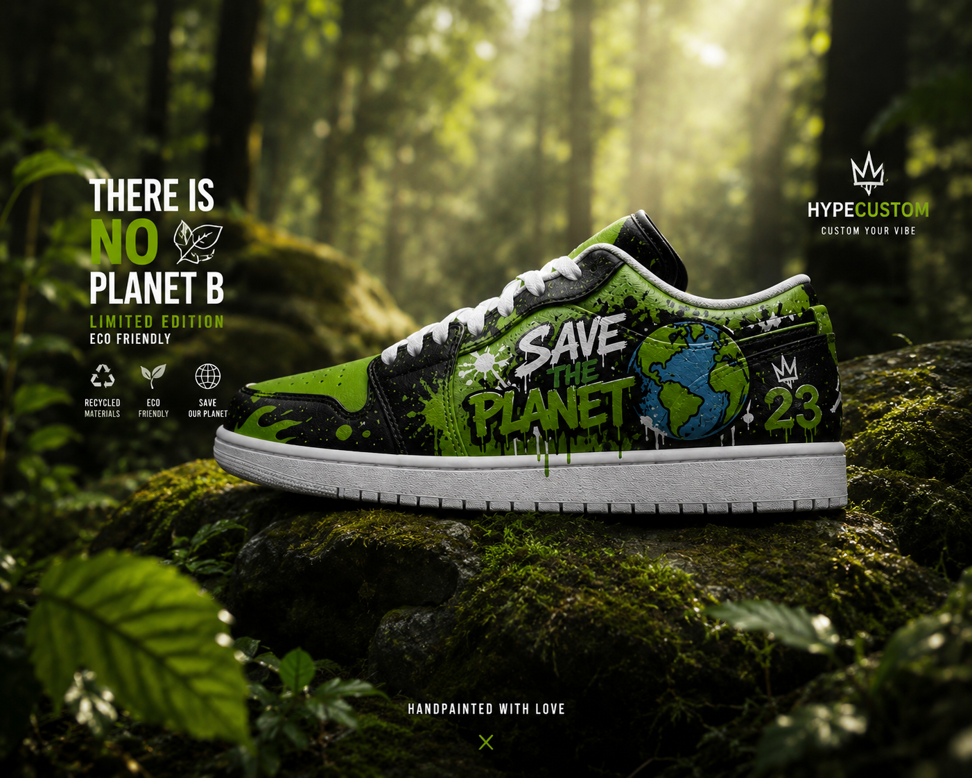 No Planet B Sneakers Nike Jordan  Low