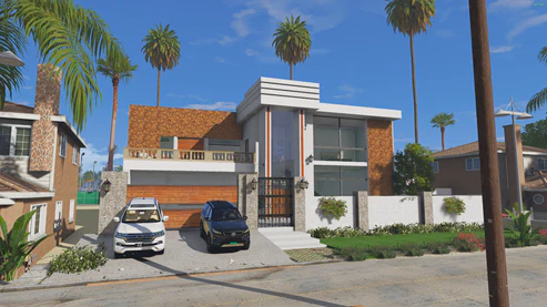 10 Marla New Designer House for ( GTA 5 Mods )