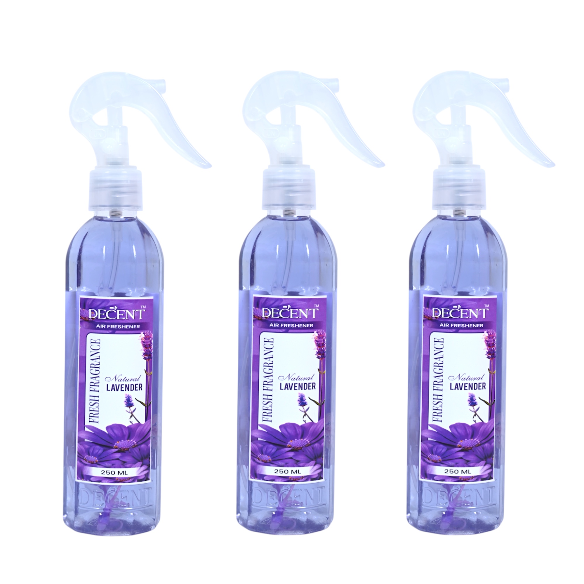 Decent Lavender Air Freshener 250ML | Combo of 3