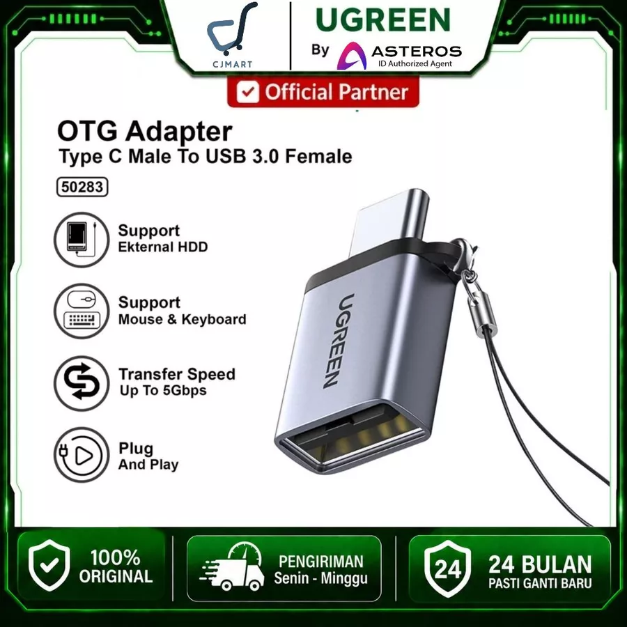 UGREEN OTG Adapter Type C ke USB 3.0 / 50283