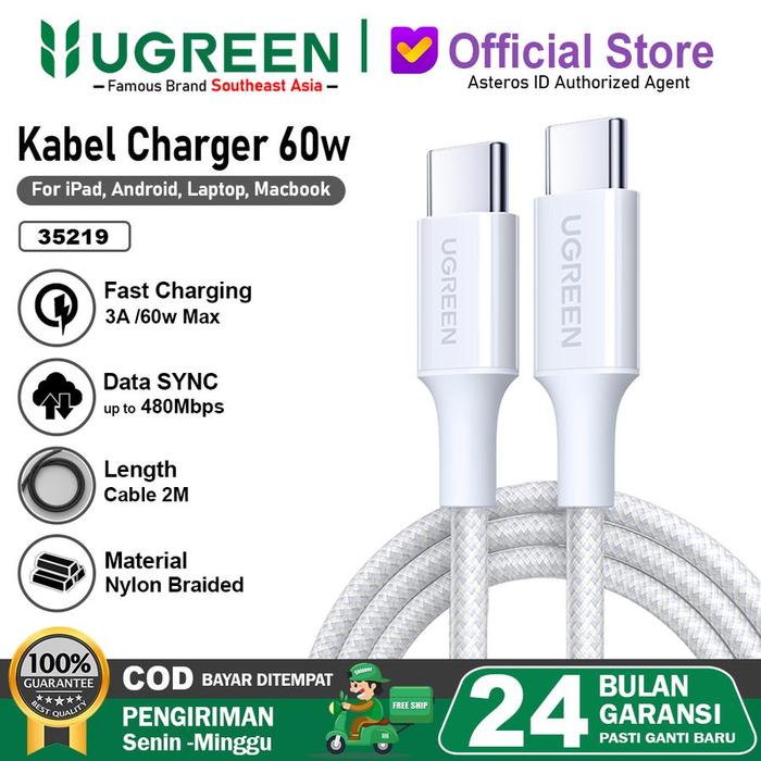 Kabel Charger UGREEN 60W