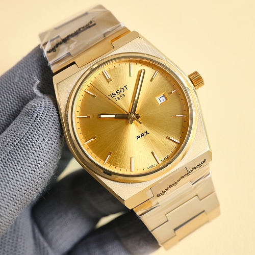 Tissot PRX Gold Dial Watch