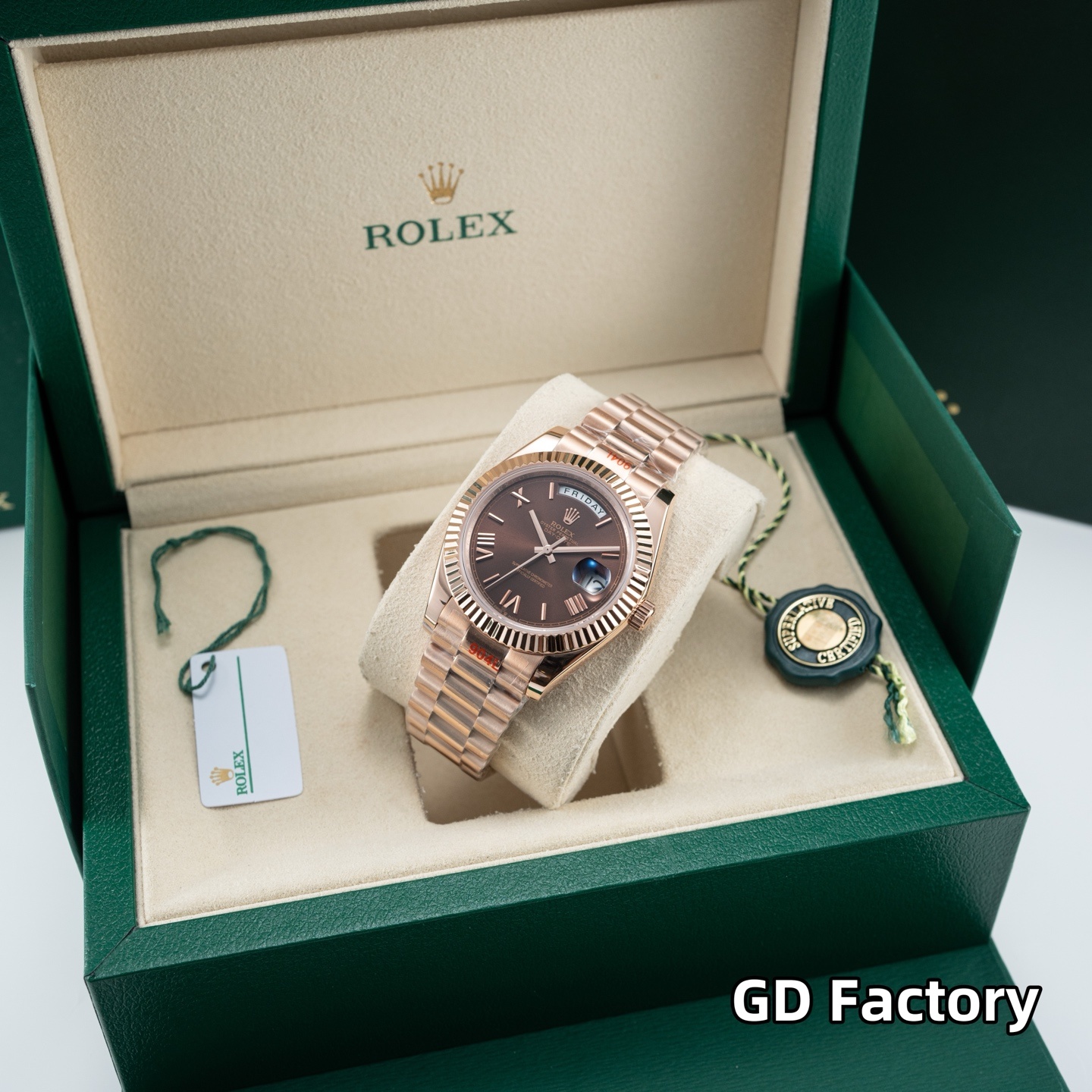 Rolex Rose Gold Watch