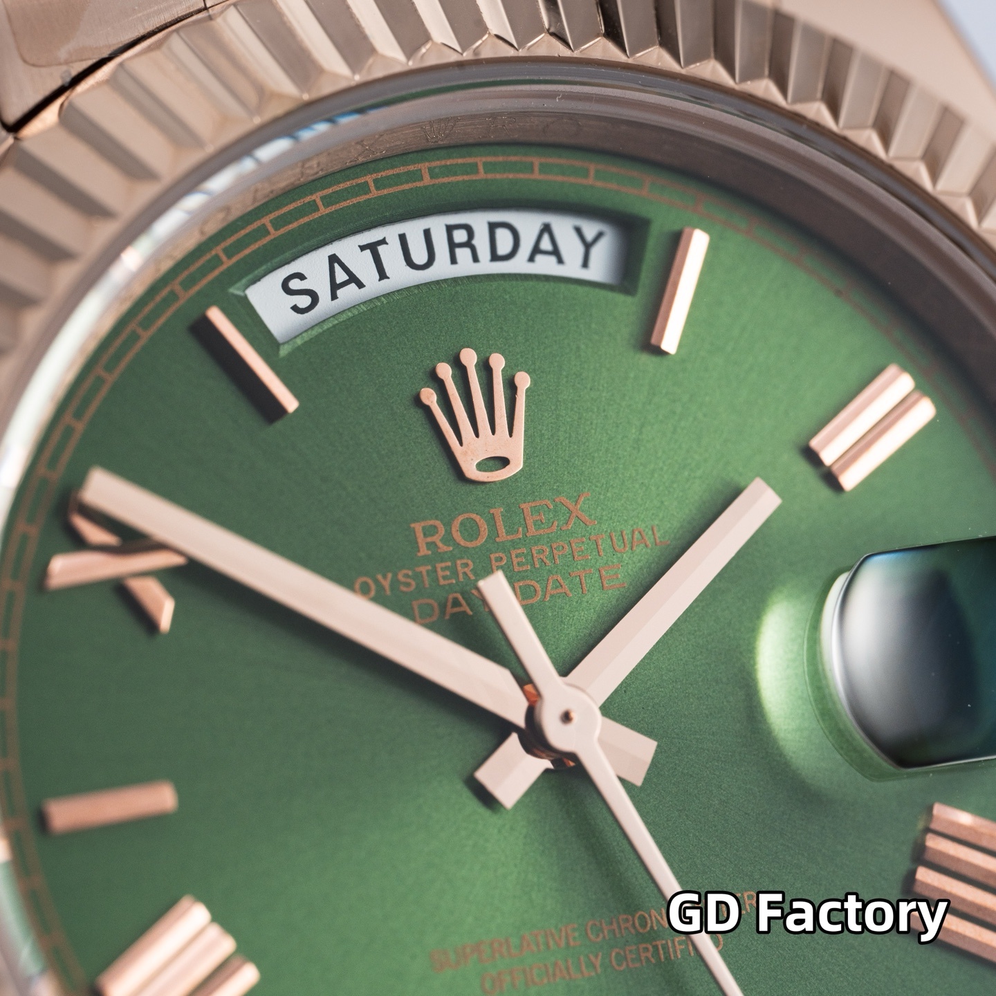 Rolex Datejust Rose Gold Watch