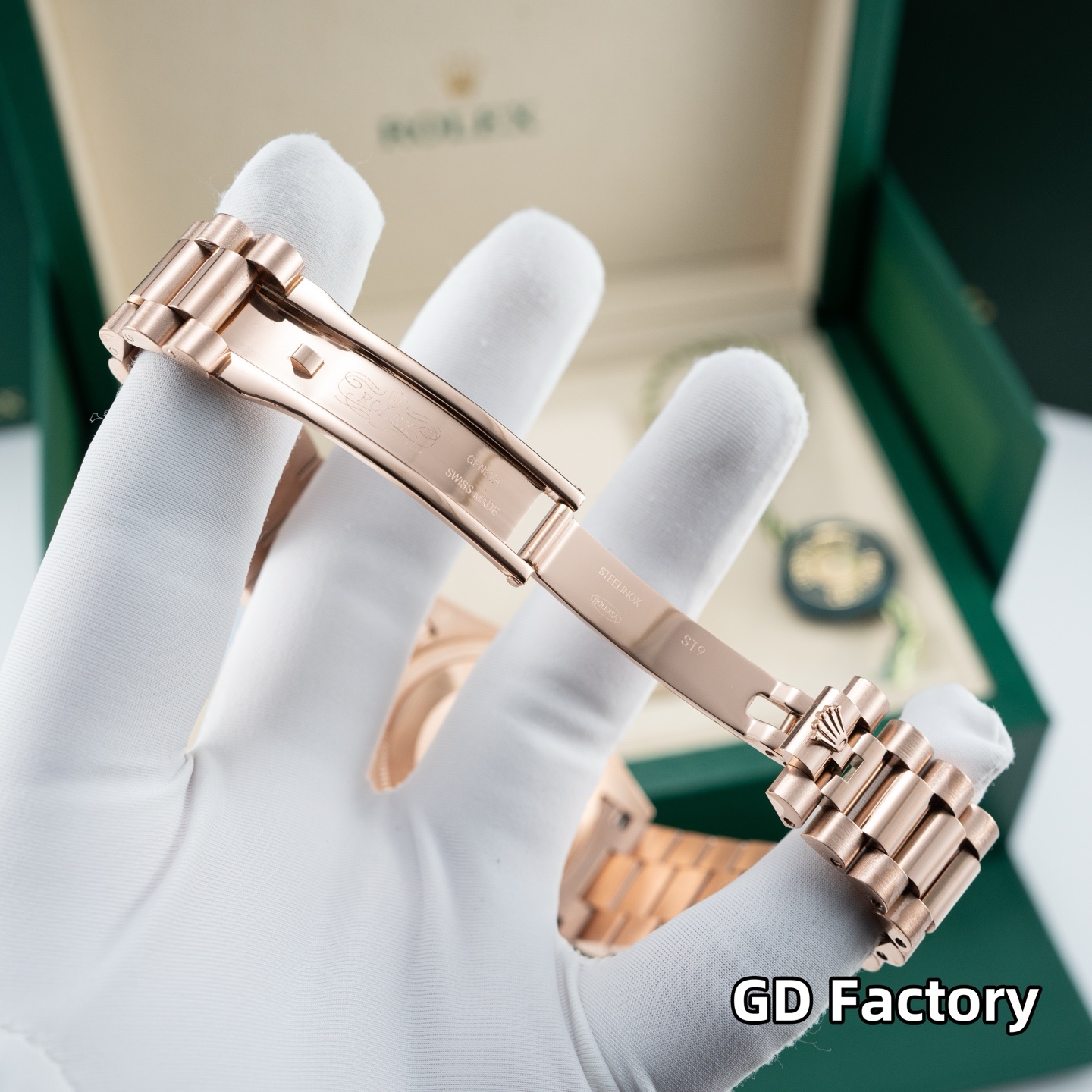 Rose Gold Watch Bracelet