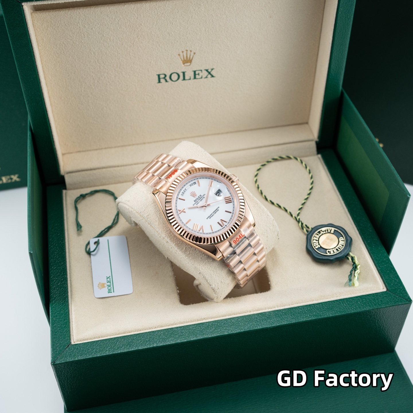 Rose Gold Watch Bracelet