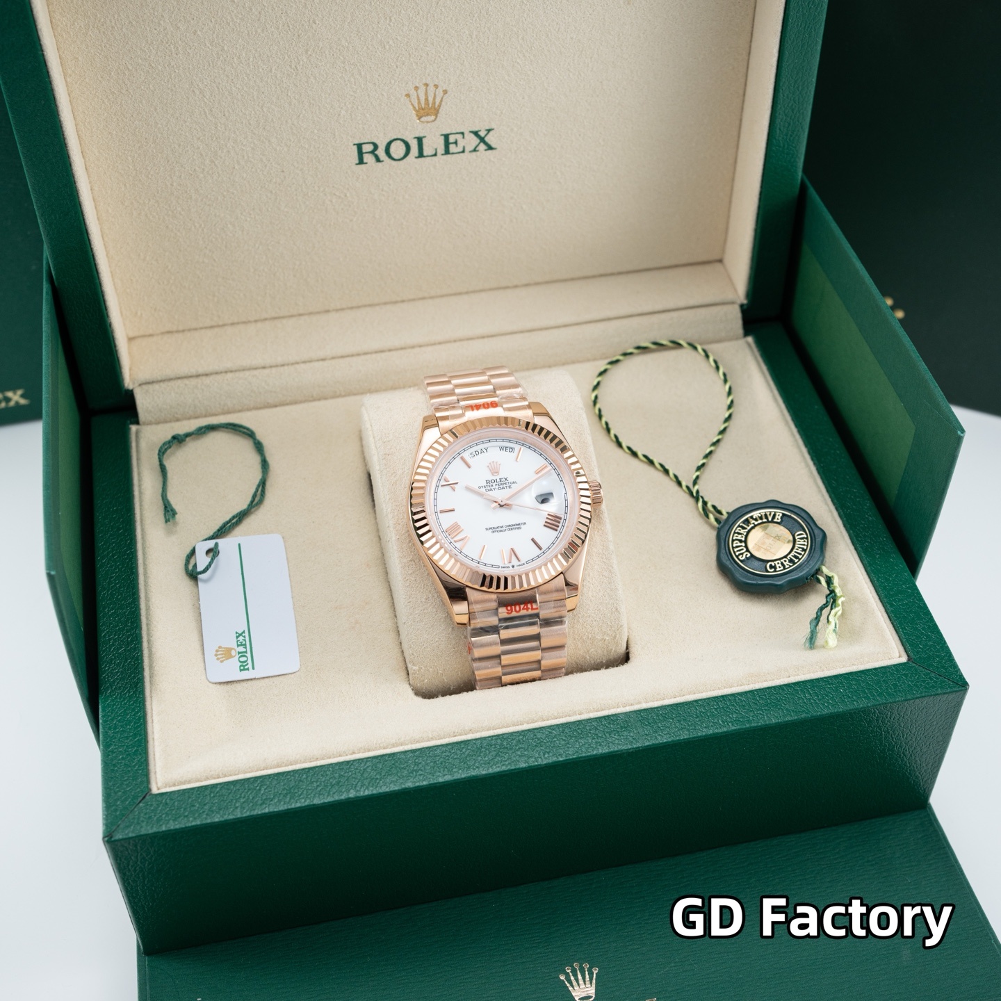 Rose Gold Watch Bracelet
