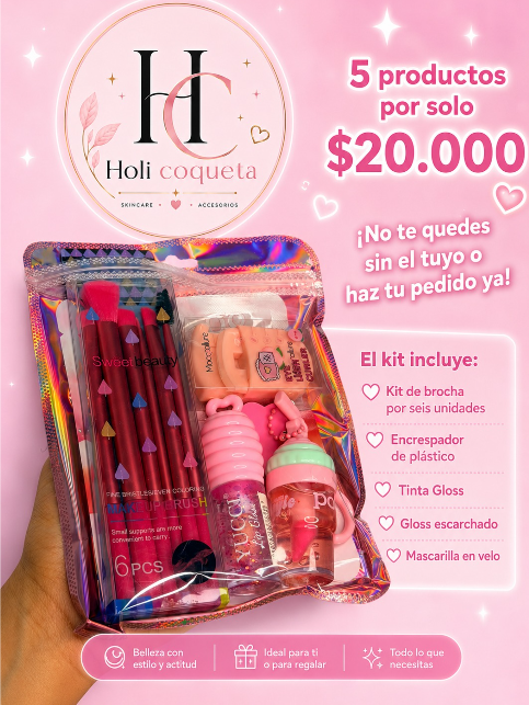 Kit de Belleza Holi Coqueta