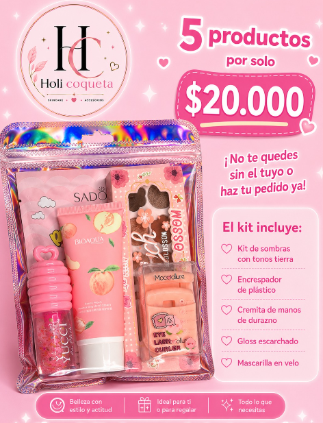 Kit de Belleza Holi Coqueta