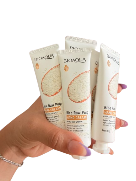 Crema de Manos Bioaqua Rice Raw Pulp