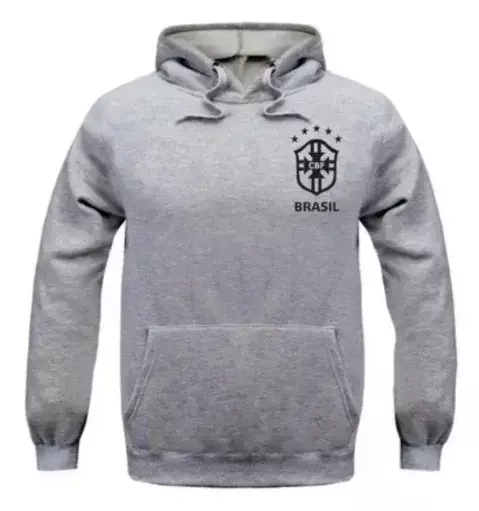 Blusa Moletom Canguru da Seleção Brasileira de Futebol