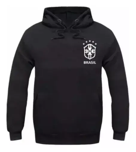 Blusa Moletom Canguru da Seleção Brasileira de Futebol
