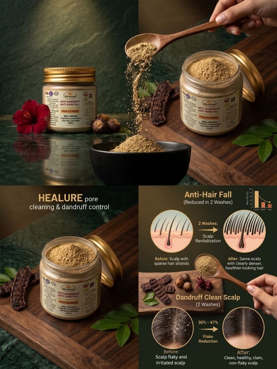 HEALURE Herbal Hair Pack