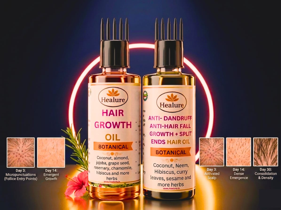 Healure Botanical Hair Oil Duo
