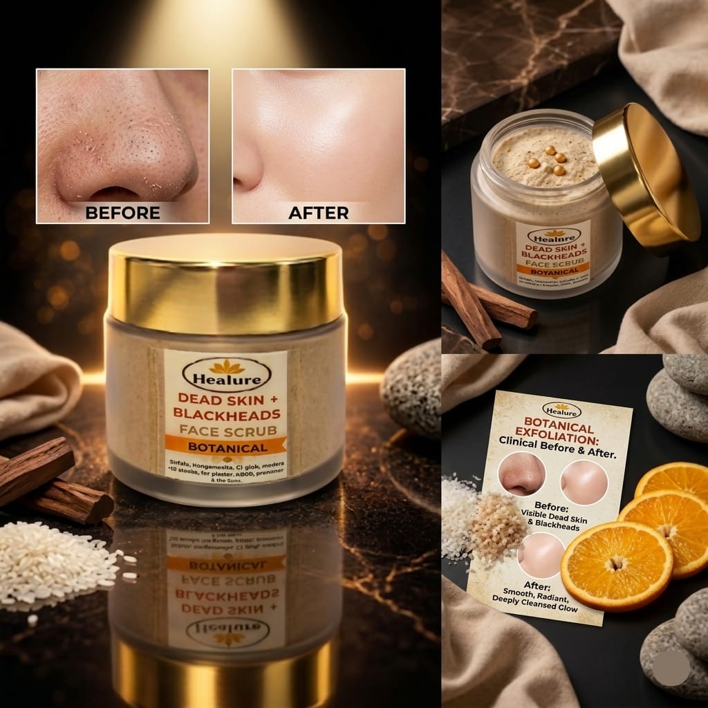 Dead Skin + Blackheads Face Scrub