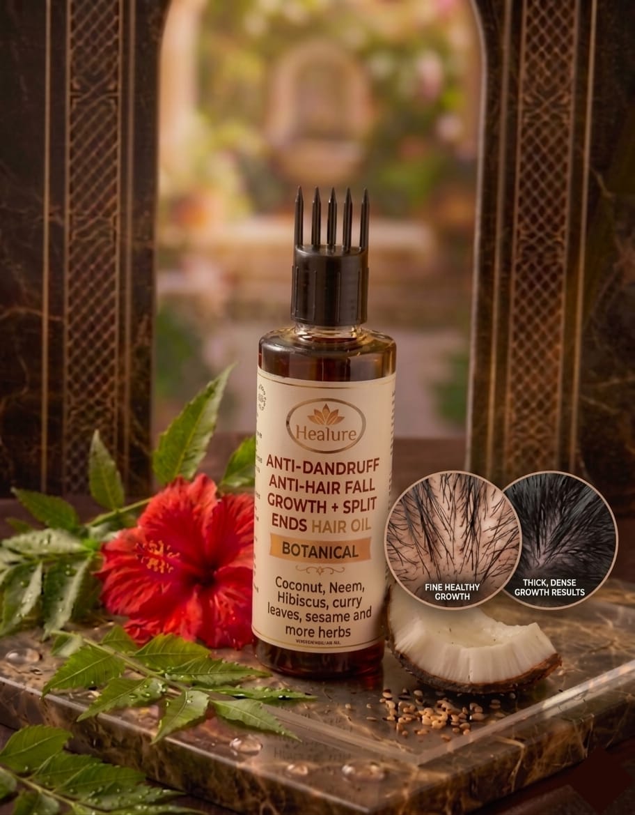 Anti-Dandruff Botanical Hair Oil