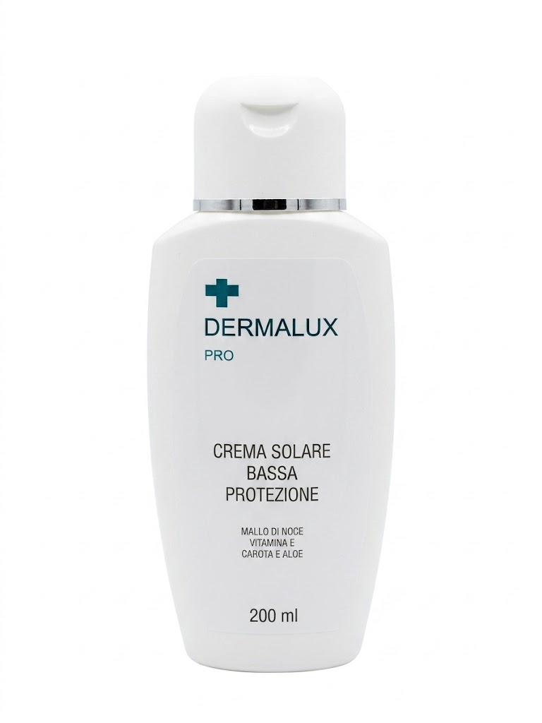 Crema Solare Bassa Protezione Dermalux Pro