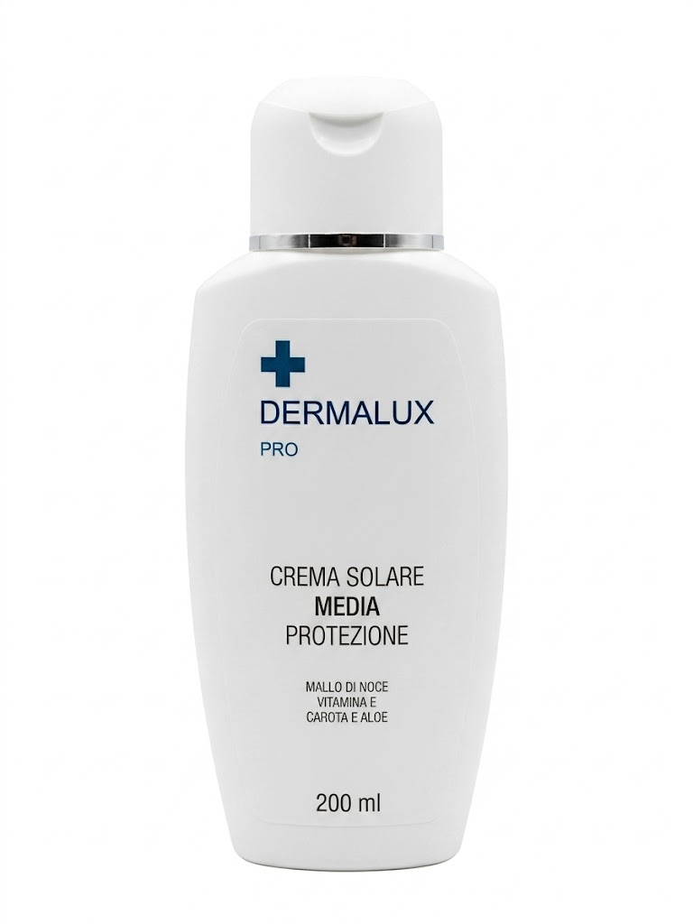 Crema Solare Media Protezione Dermalux Pro 200ml