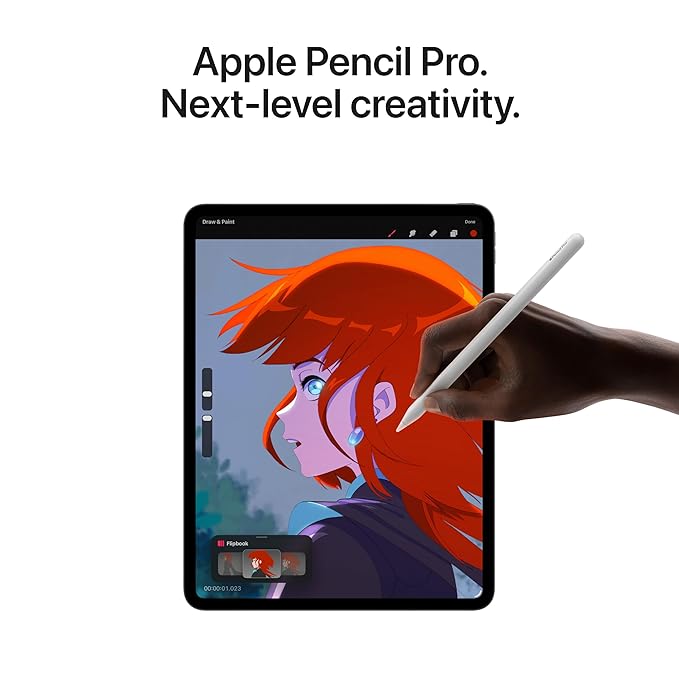 Apple iPad Pro [11″] (M5): Ultra Retina XDR Display, [256GB], 12MP Front Camera / 12MP Back Camera, LiDAR Scanner, Wi-Fi 7 with Apple N1, Face ID, All-Day Battery Life — Space Black
