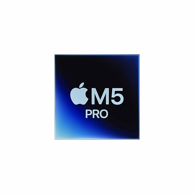 Apple 2026 MacBook Pro Laptop with M5 Pro chip with 18‑core CPU and 20‑core GPU: Built for AI, 41.05 cm (16.2″) Liquid Retina XDR Display, 48GB Unified Memory, 1TB SSD Storage