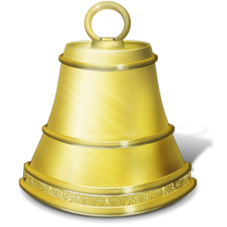 Golden Brass Bell