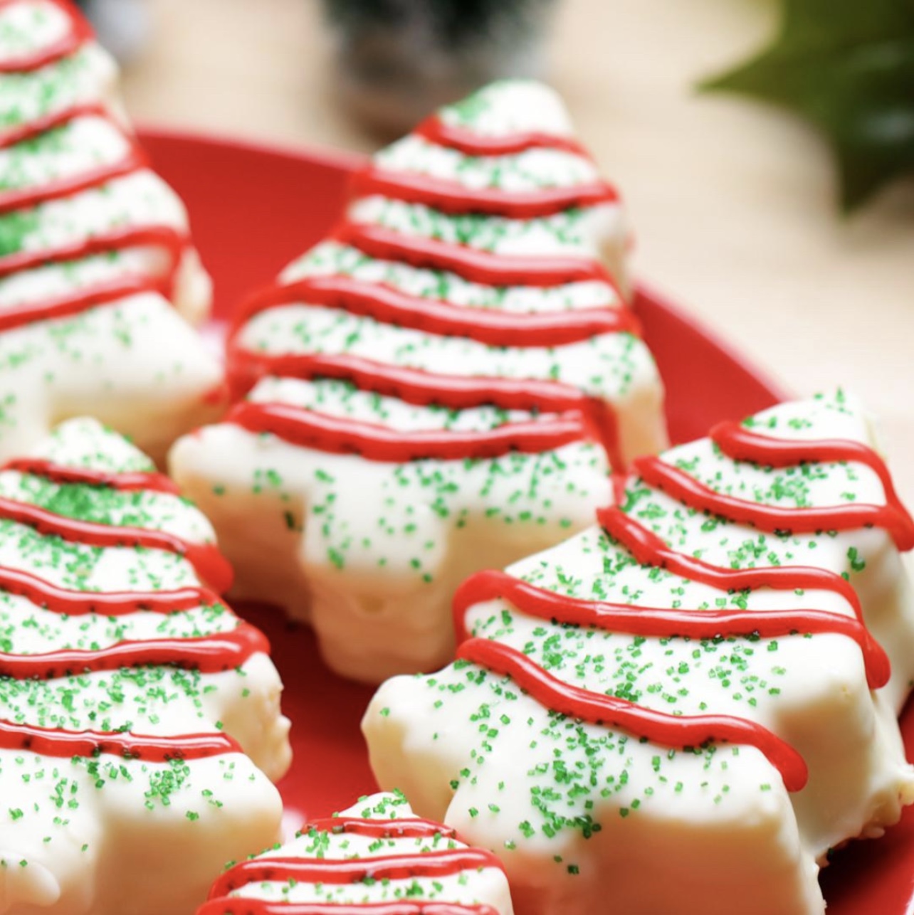 Christmas Tree Cake