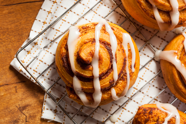 Iced Cinnamon Rolls