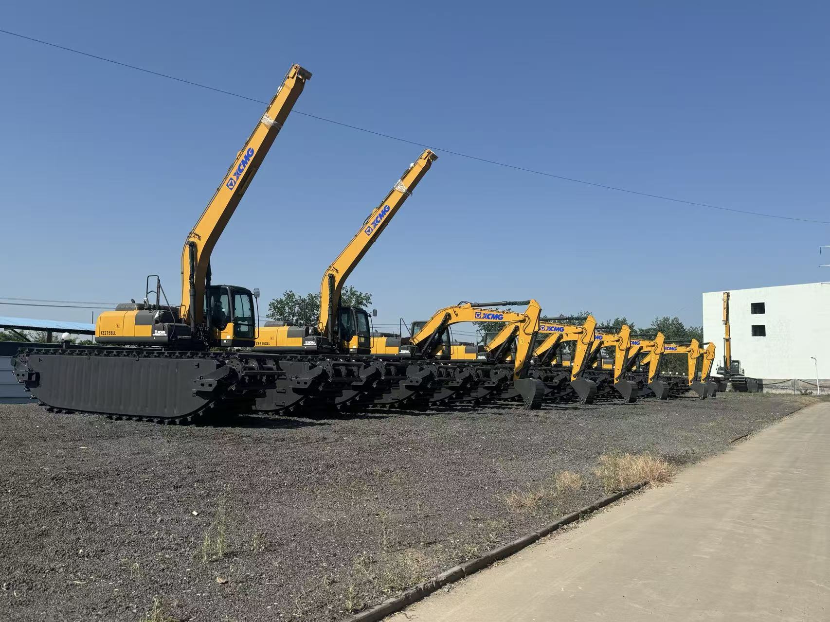 Amphibious Excavator