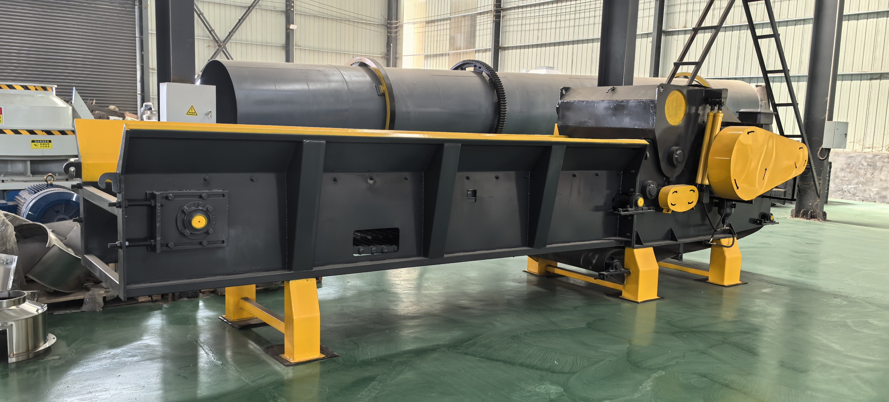 Industrial Rotary Drum Machine