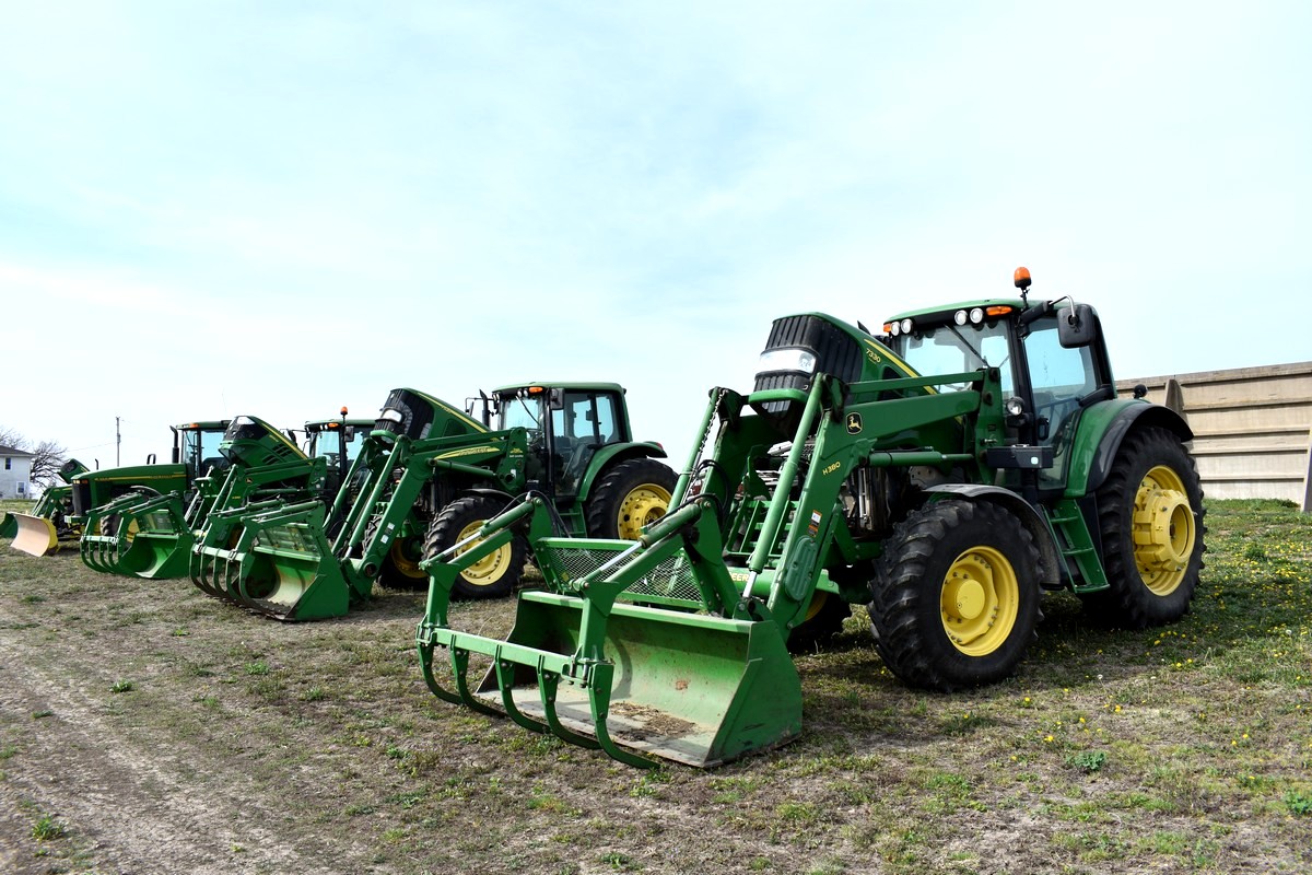 John Deere Tractor with Front Loader
