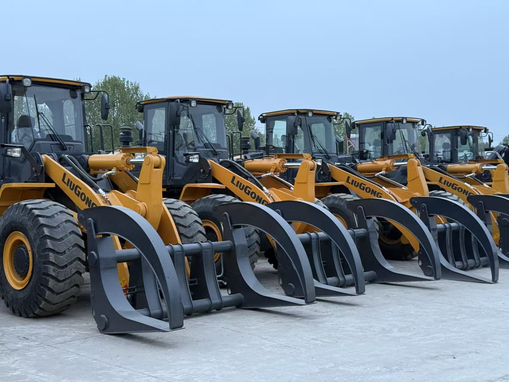 Lugong Wheel Loader Grapple
