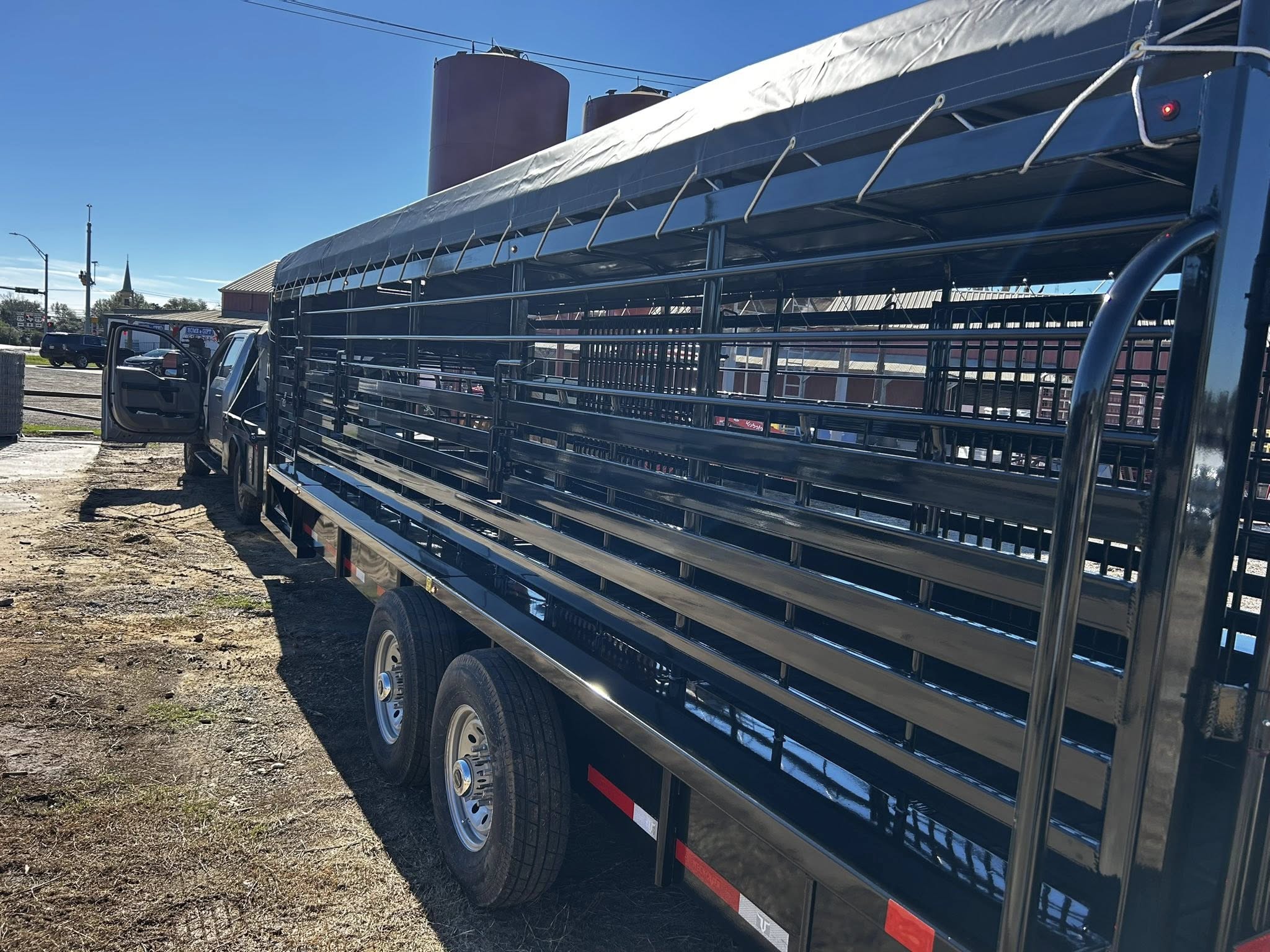 Heavy Duty Livestock Trailer