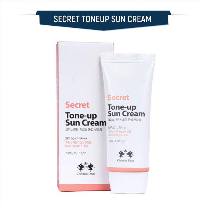 Christian Dean Secret Tone-Up Sun Cream SPF 50+ PA+++ 70ml