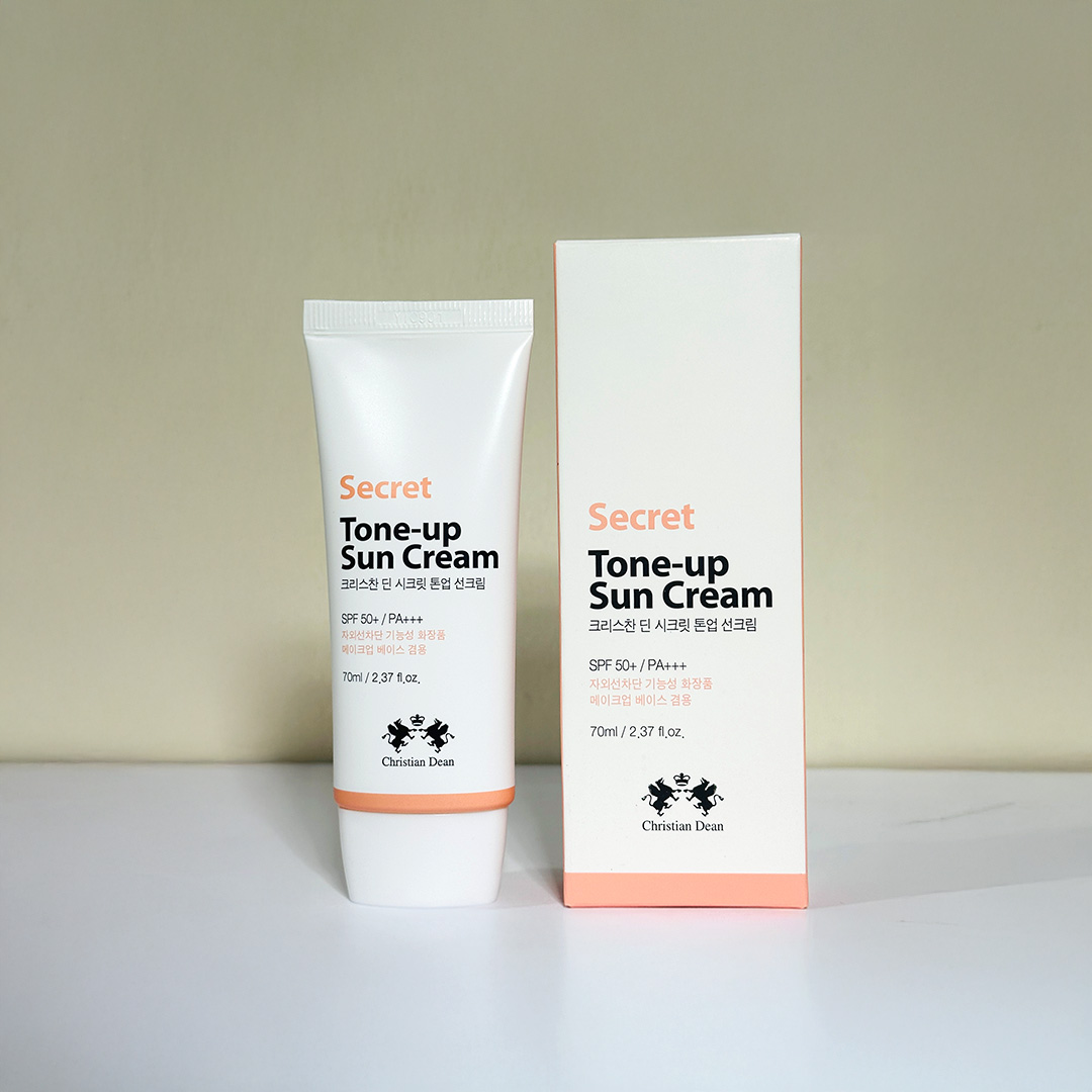 Christian Dean Secret Tone-Up Sun Cream SPF 50+ PA+++ 70ml