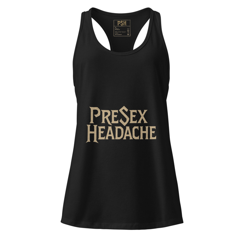 PreSexHeadache - WBFR - Racerback Tank Top