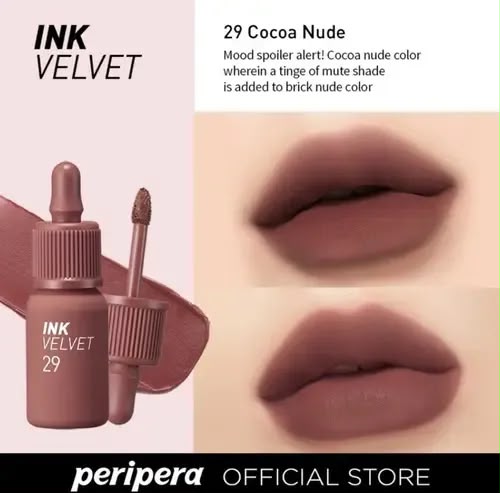  Peripera Ink Velvet  #29 Cocoa Nude