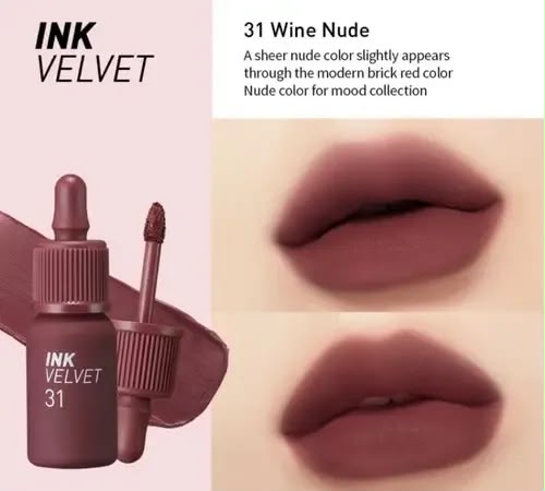  Peripera Ink Velvet  #31 Wine Nude