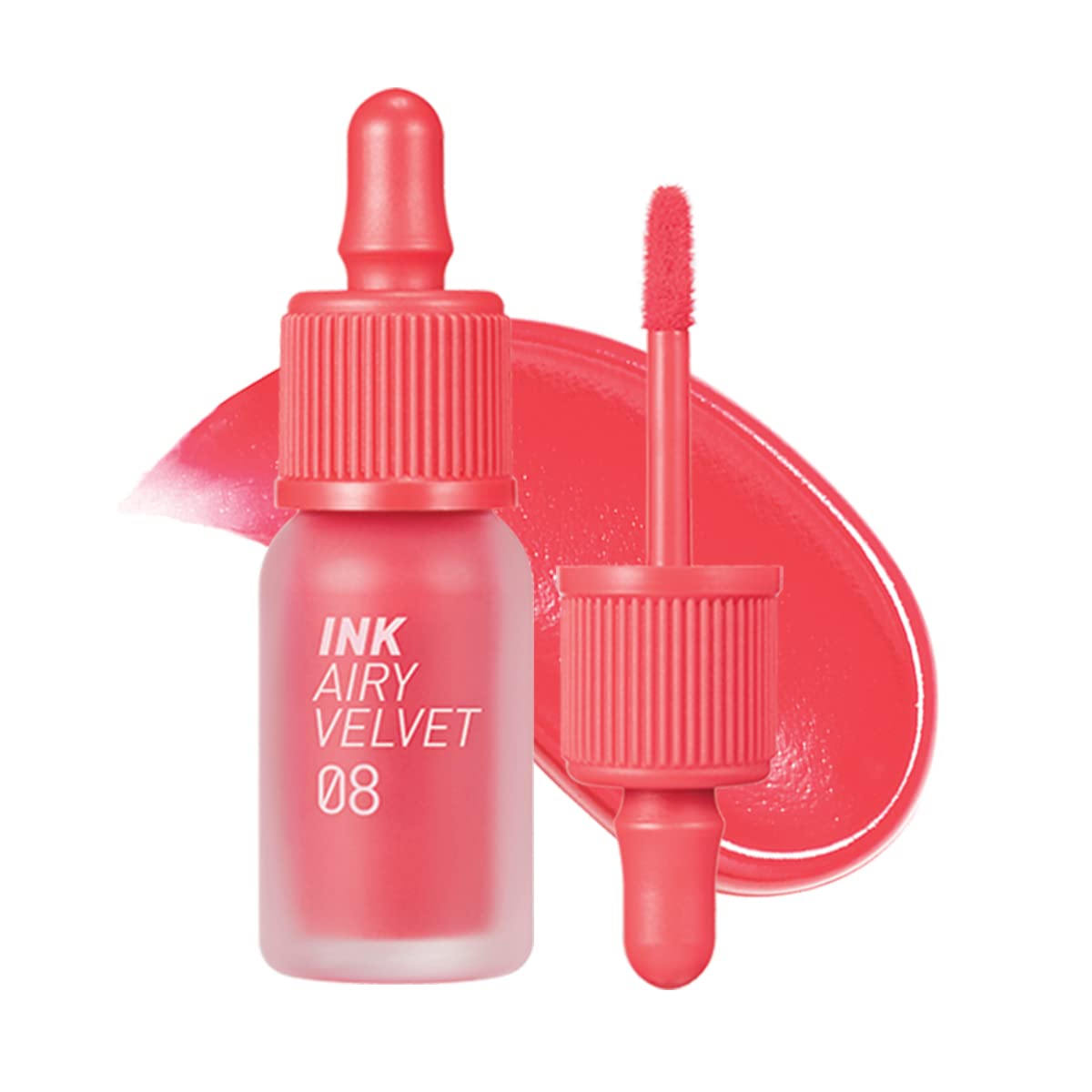 Peripera Ink Airy Velvet tono 08 "Pretty Orange Pink" 