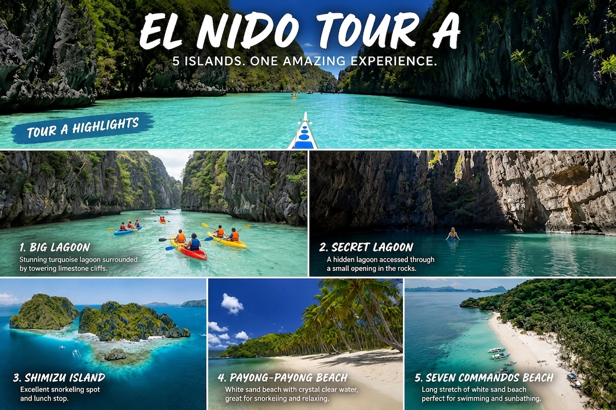 Tour A — El Nido Island Hopping
