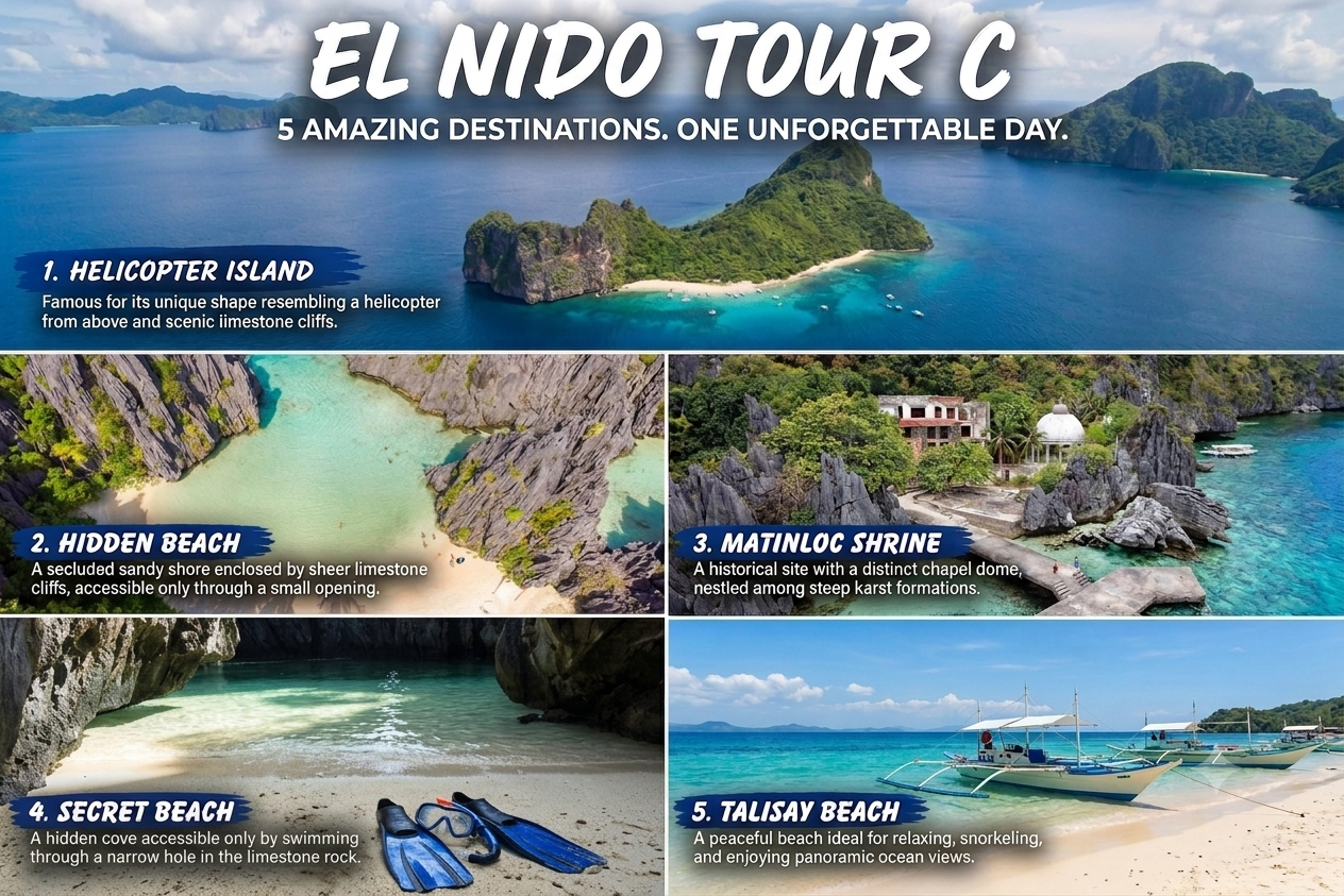 Tour C — El Nido Island Hopping