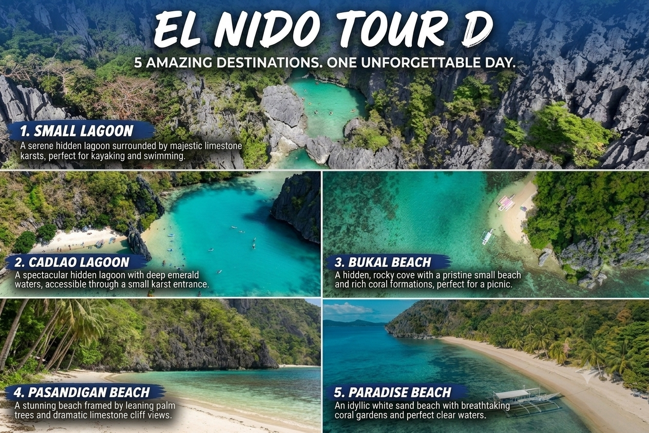 Tour D — El Nido Island Hopping