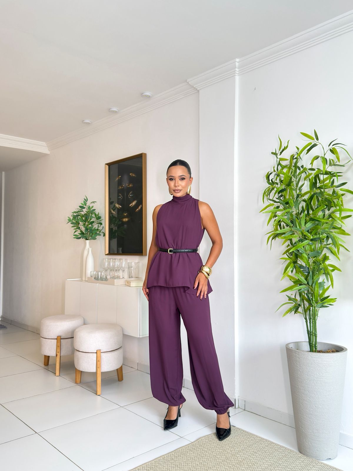 Conjunto em alfaiataria