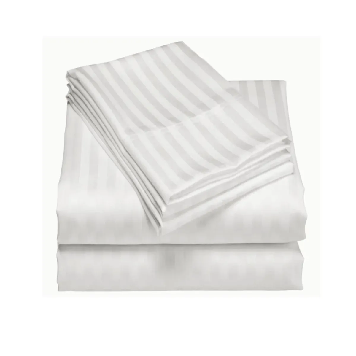 Juego De Sabanas Cama 500 Hilos Premium - pastell - blanco
