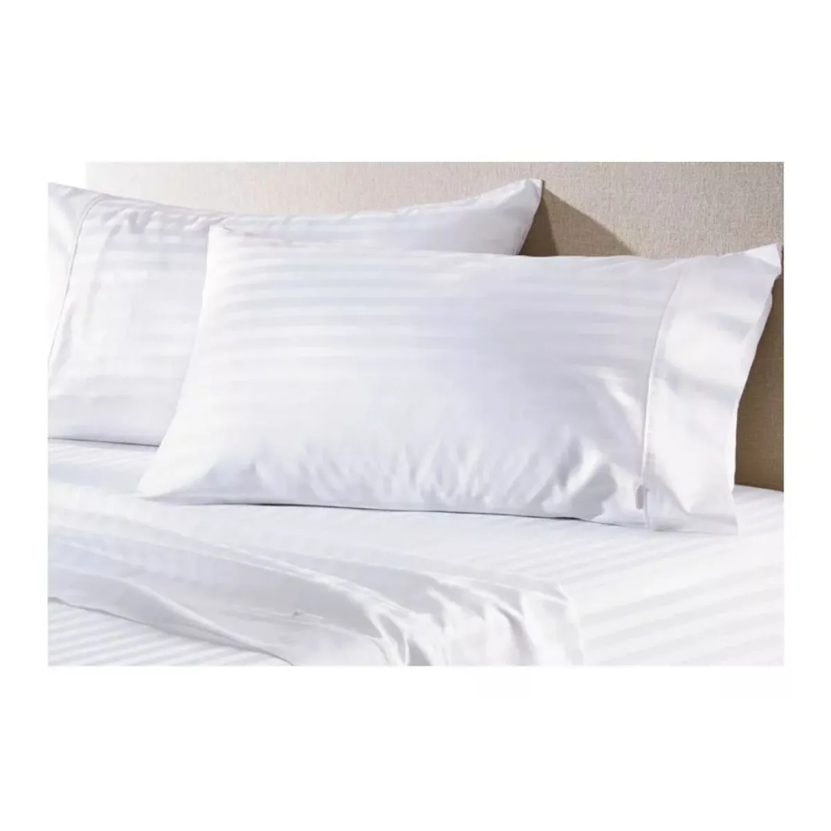 Juego De Sabanas Cama 500 Hilos Premium - pastell - blanco