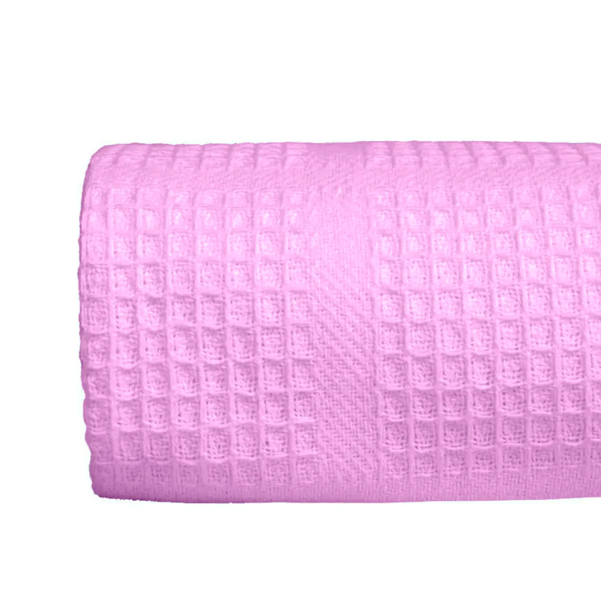 Colcha cobija Galleta Piqué Pastell Sencilla 1.50x2.20 700 gr Rosado