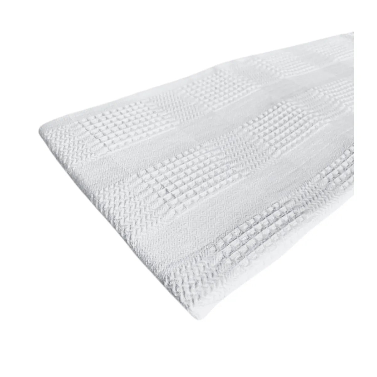 Colcha cobija Galleta Piqué Pastell Sencilla 1.50x2.20 700 gr Blanco