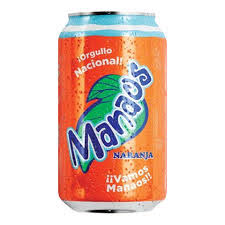 Gaseosa Manaos Naranja Lata